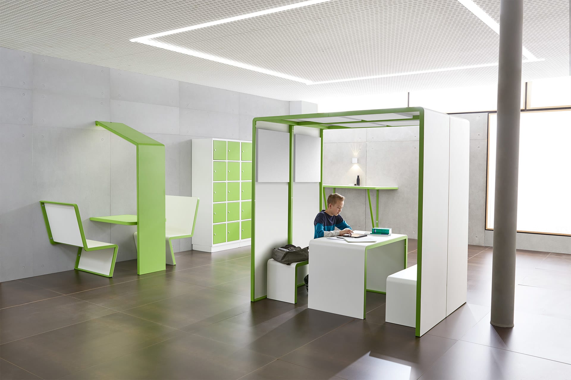 Schulflur in Schule \u0026 Hort » WEHRFRITZ, image size:1920x1280