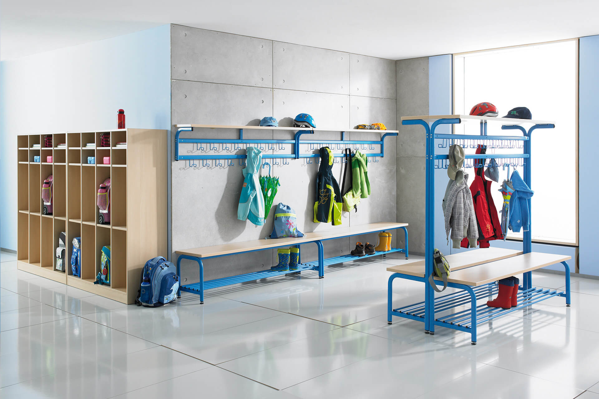 Schulflur in Schule \u0026 Hort » WEHRFRITZ, image size:1920x1280