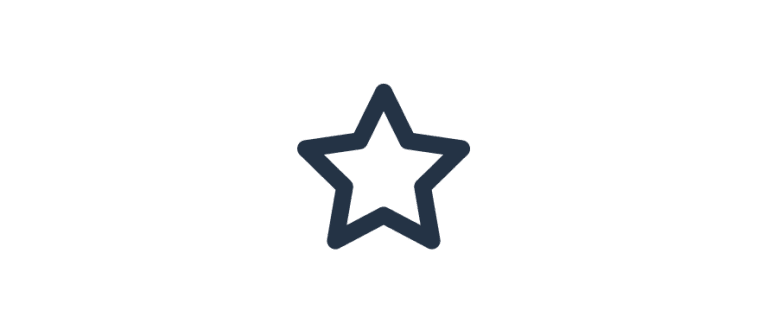 Icon von einem Stern