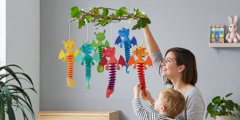 Frühlingsbasteln mit Kindern: Ideen &amp; einfache Anleitungen