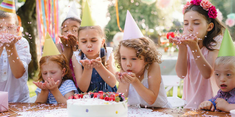 Partys mit Kindern feiern