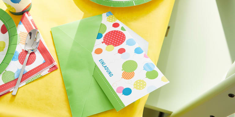 Wie gestalten wir die Einladung zum Kindergeburtstag?