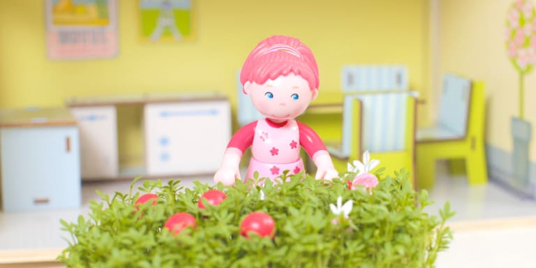 Lilli kommt in den neuen Kindergarten