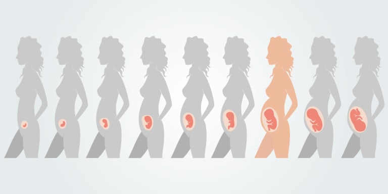 27. Schwangerschaftswoche: Entwicklung des Kindes, körperliche Veränderungen der Mutter &amp; Geburtsvorbereitungen