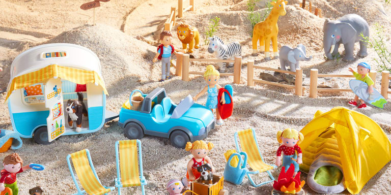 Sonne, Palmen, Strand und Meer: Campingurlaub mit den Little Friends