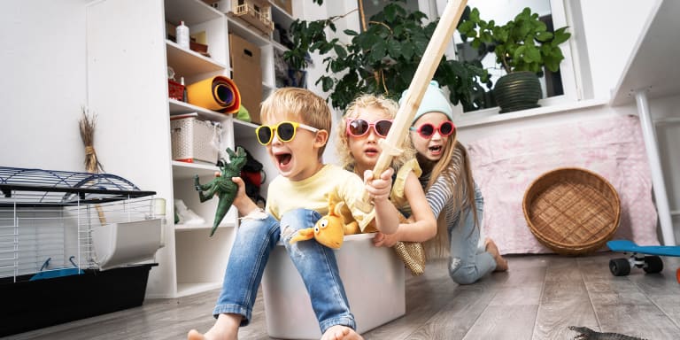 Spielen mit Kindern