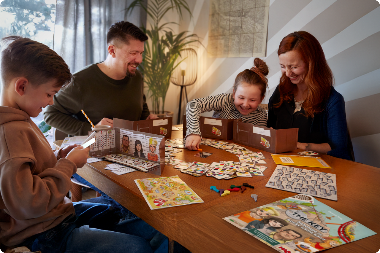 Spielspaß für<br>gemeinsame Abende