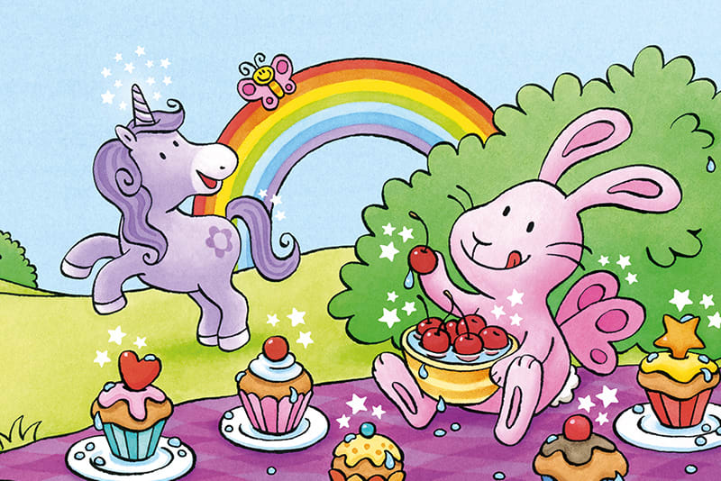 Einhorn Glitzerglück - Das Regenbogen-Picknick | SEO/CT Bild