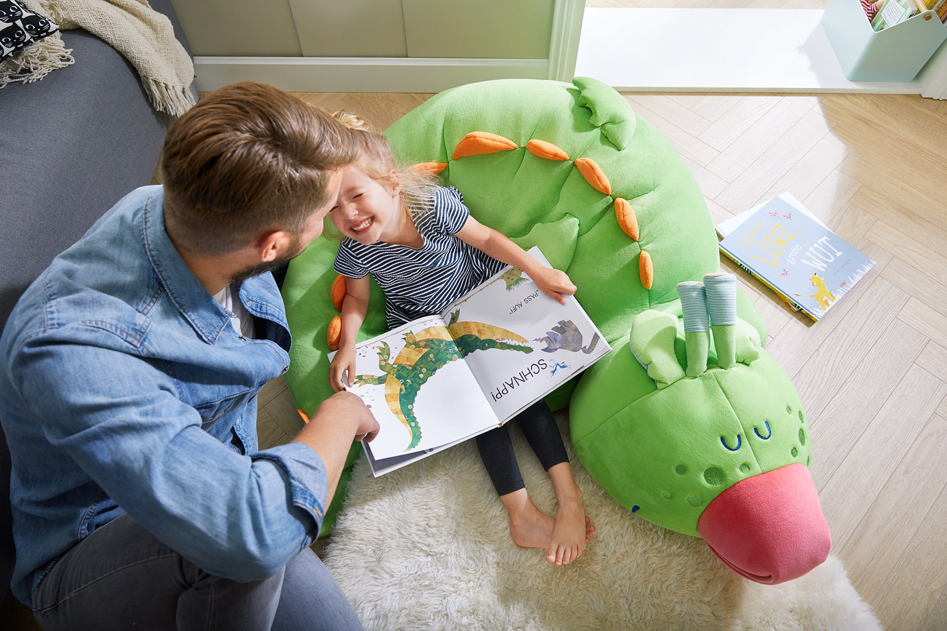 Kindern lesen beibringen im Kindergarten | Header-Image