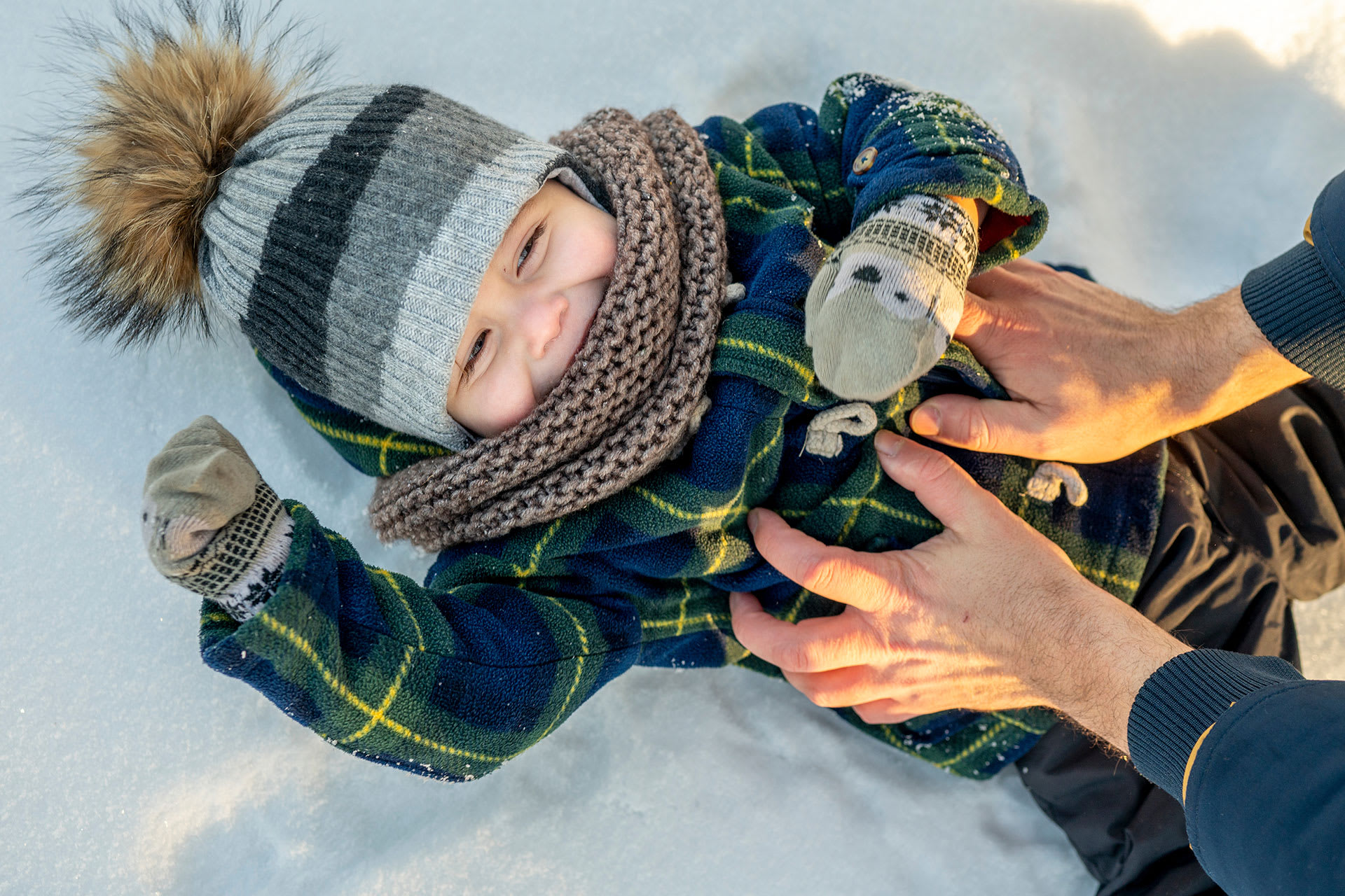 Baby im Winter anziehen | Header-Image