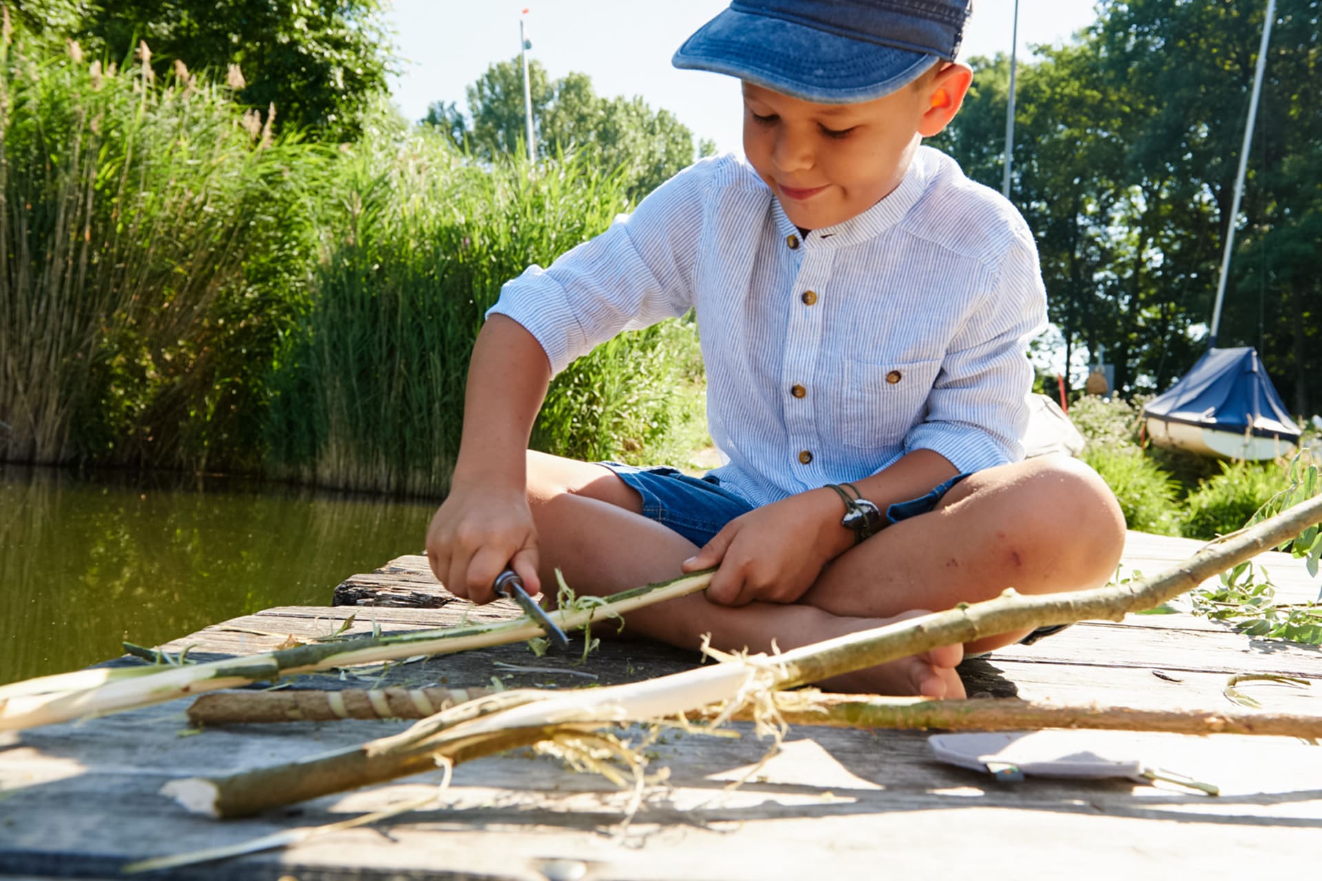 Schnitzen mit Kindern | Header Image