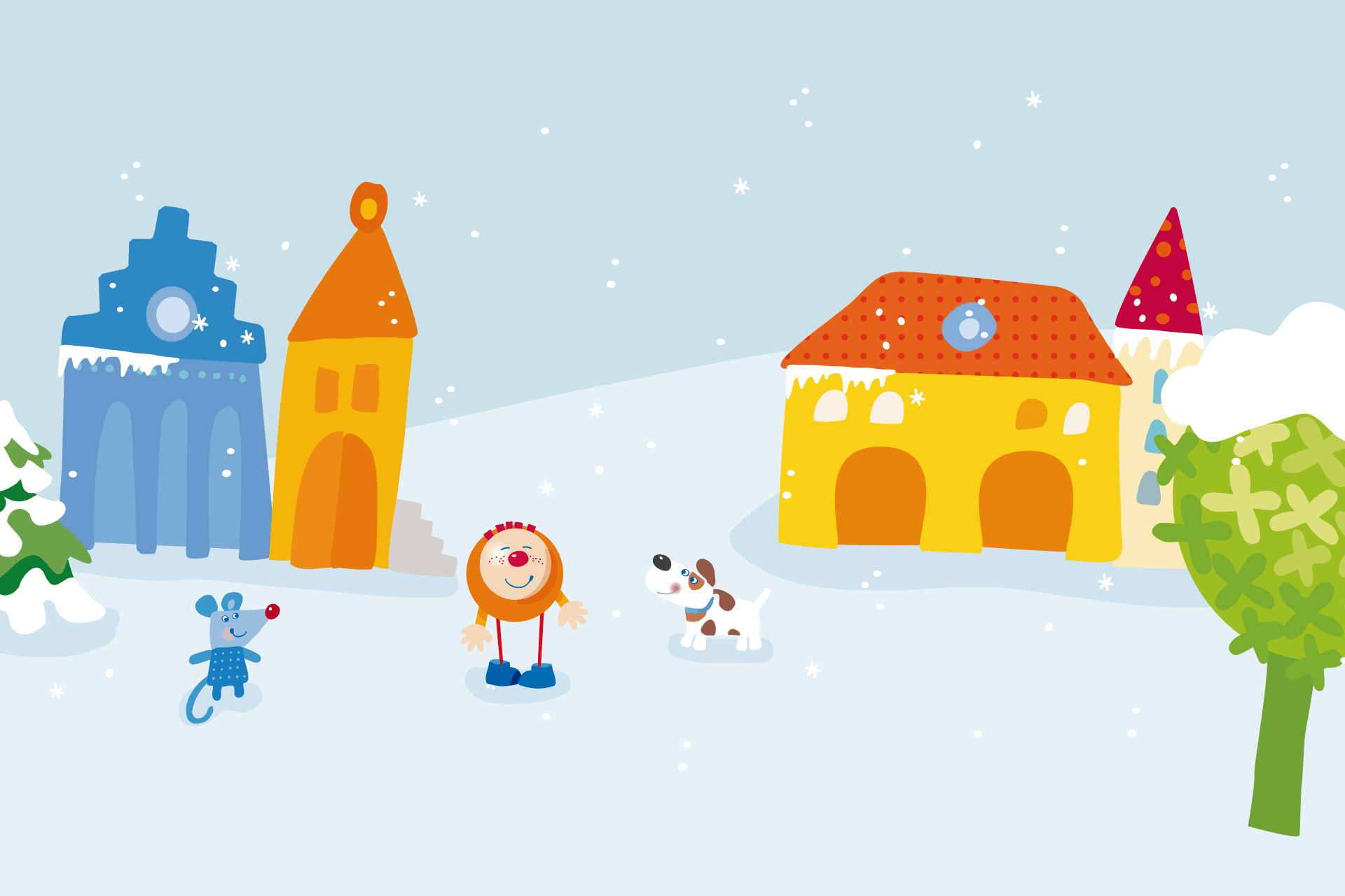 Weihnachtsvorbereitungen in Kullerbü | Header-Image