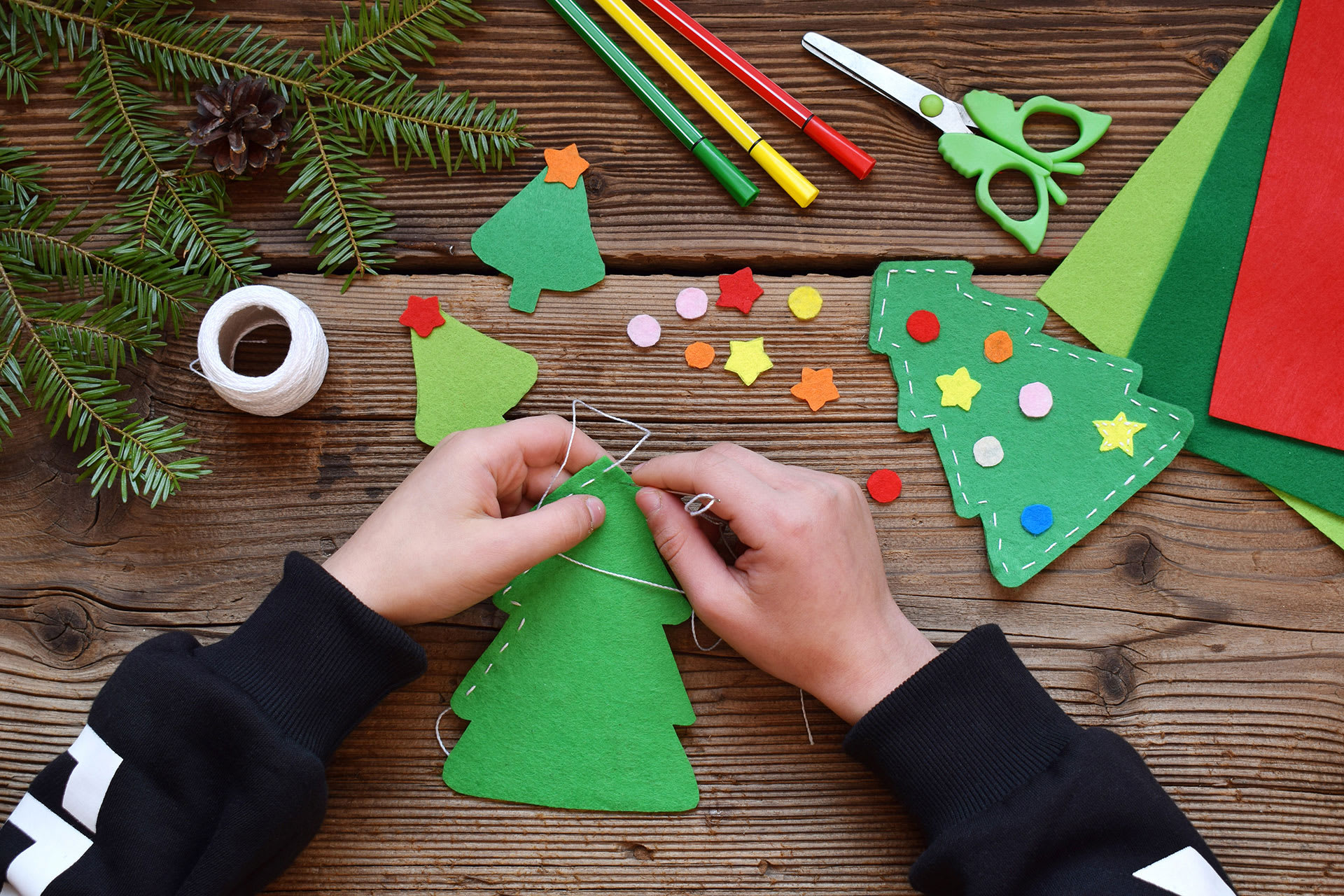 HABA basteln » mit Kindern Weihnachtsdeko