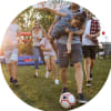 Fußballparty