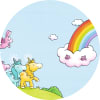 Einhorn Glitzerglück - Garten