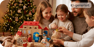 S | SEO | Adventskalender befüllen, KI-generiertes Bild