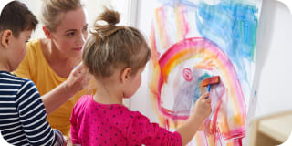  Basteln & Malen mit Kindern | Header Image