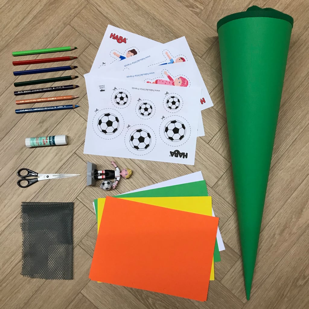Schultüten mit Little Friends selbst gestalten | Materialien