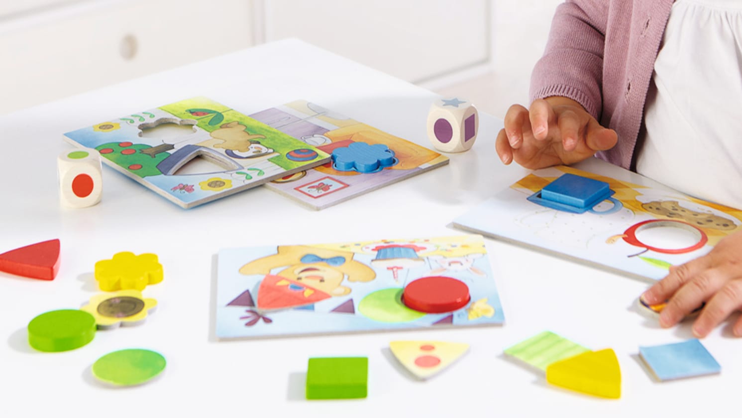 Brettspiele für Kinder ab 2 Jahren | Farben & Formen | Teddys Farben & Formen