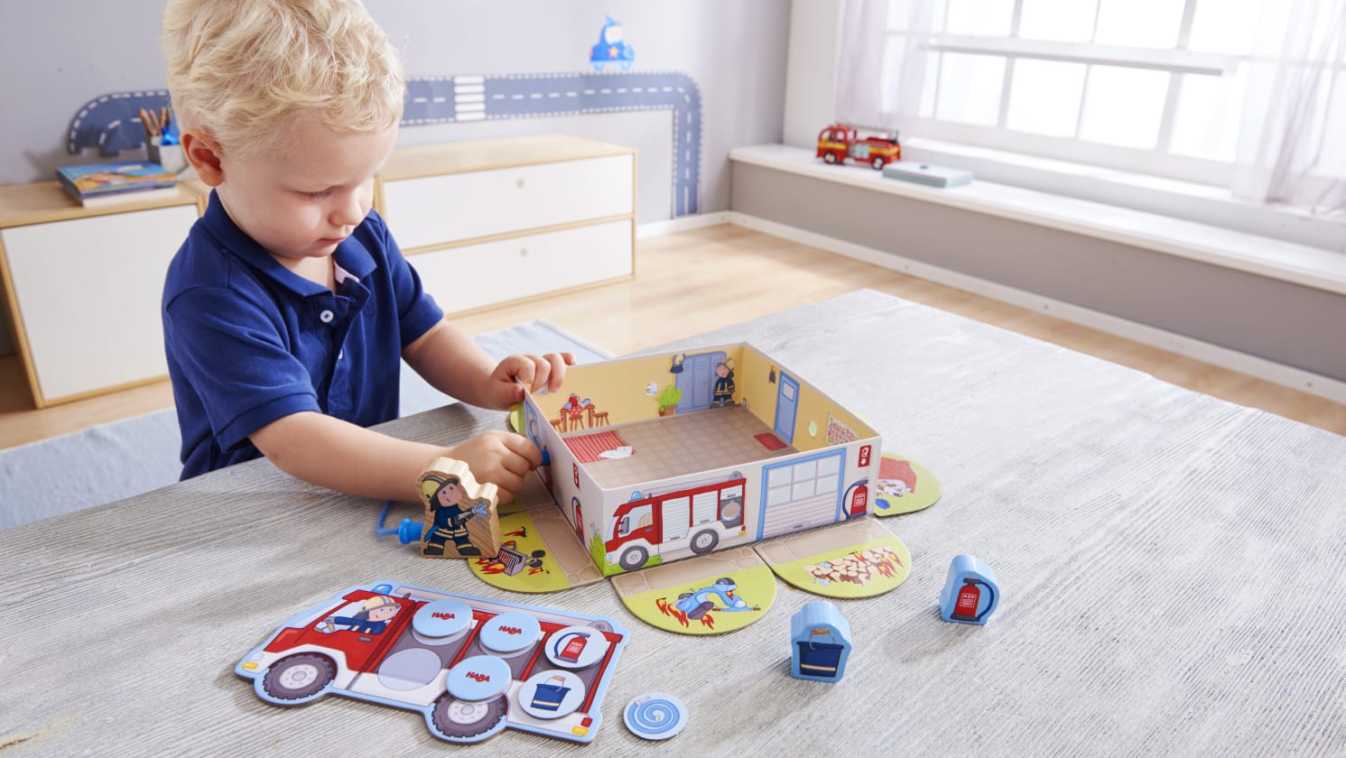 Brettspiele für Kinder ab 2 Jahren | Berufe kennenlernen | Feuerwehr