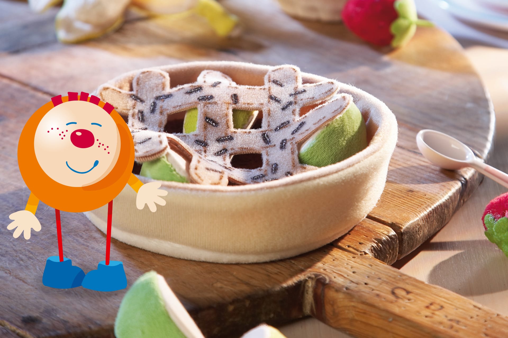 Backen mit Kindern | Apfel-Crumble