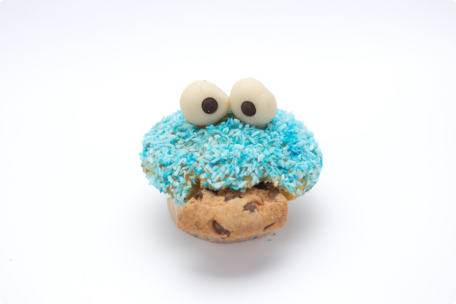 Backen für Kindergeburtstag | Krümelmonster-Muffins