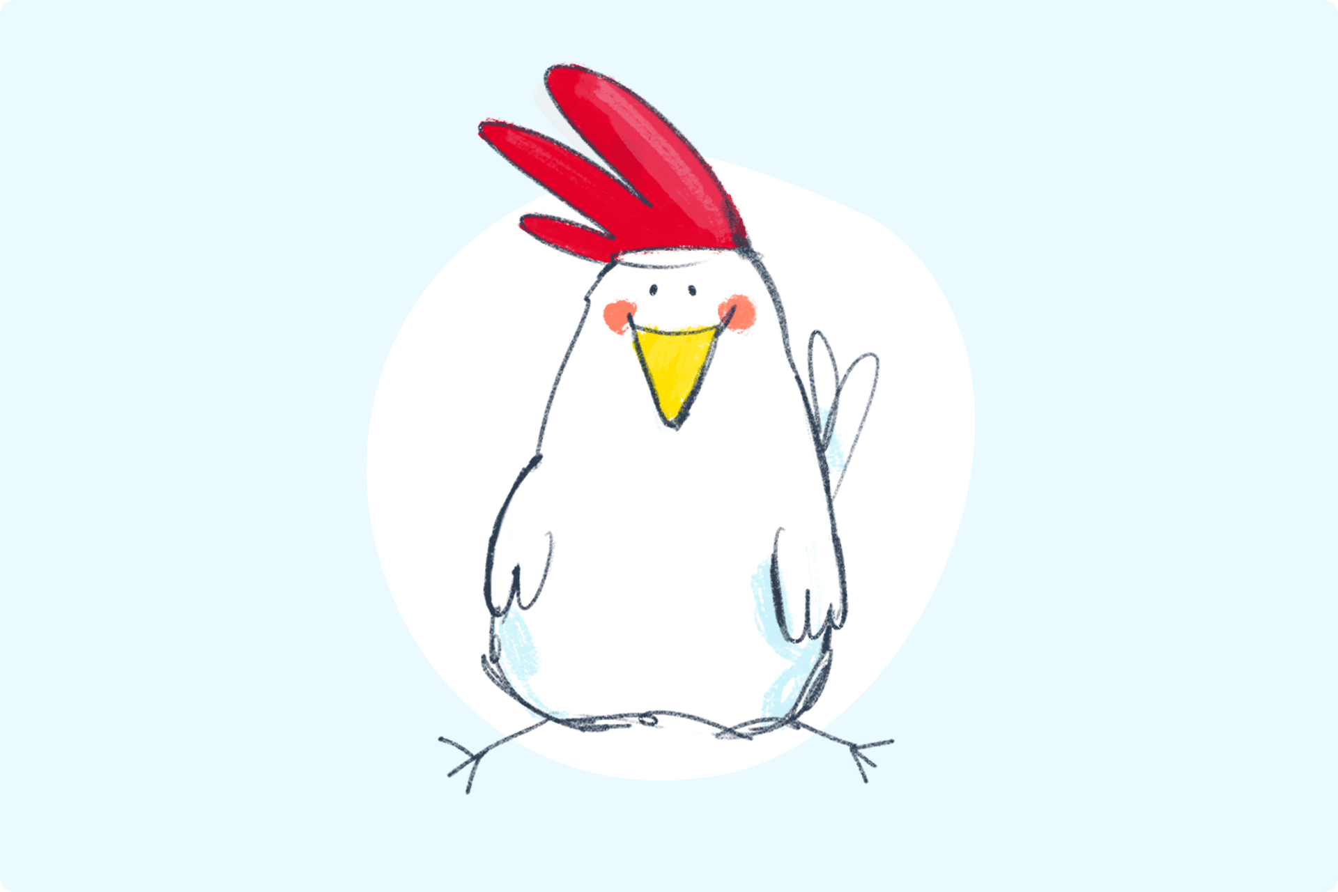 Ostereier färben mit Kindern | Image 13 | Bild Huhn