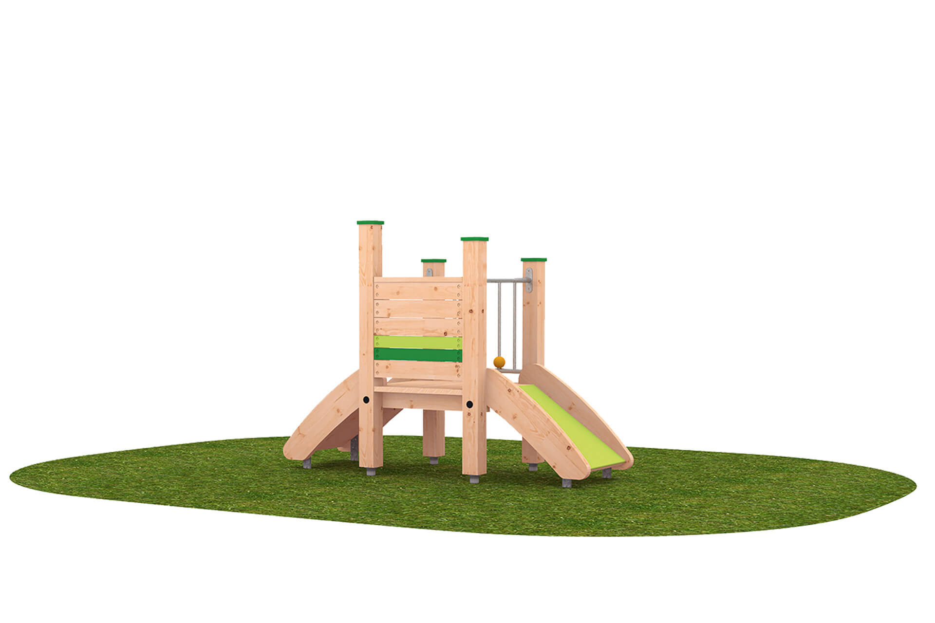 Outdoor-Spielsystem | Spielanlagen für die Kleinsten | Kletterbrücke