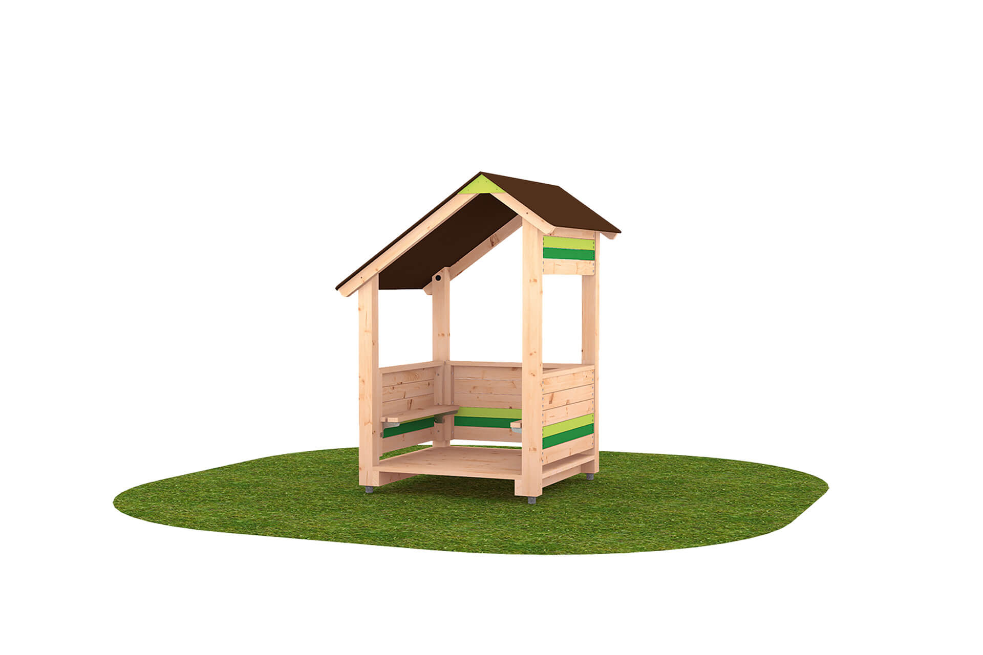 Outdoor-Spielsystem | Spielhäuschen und Themenschiff | Spielhaus Sitze