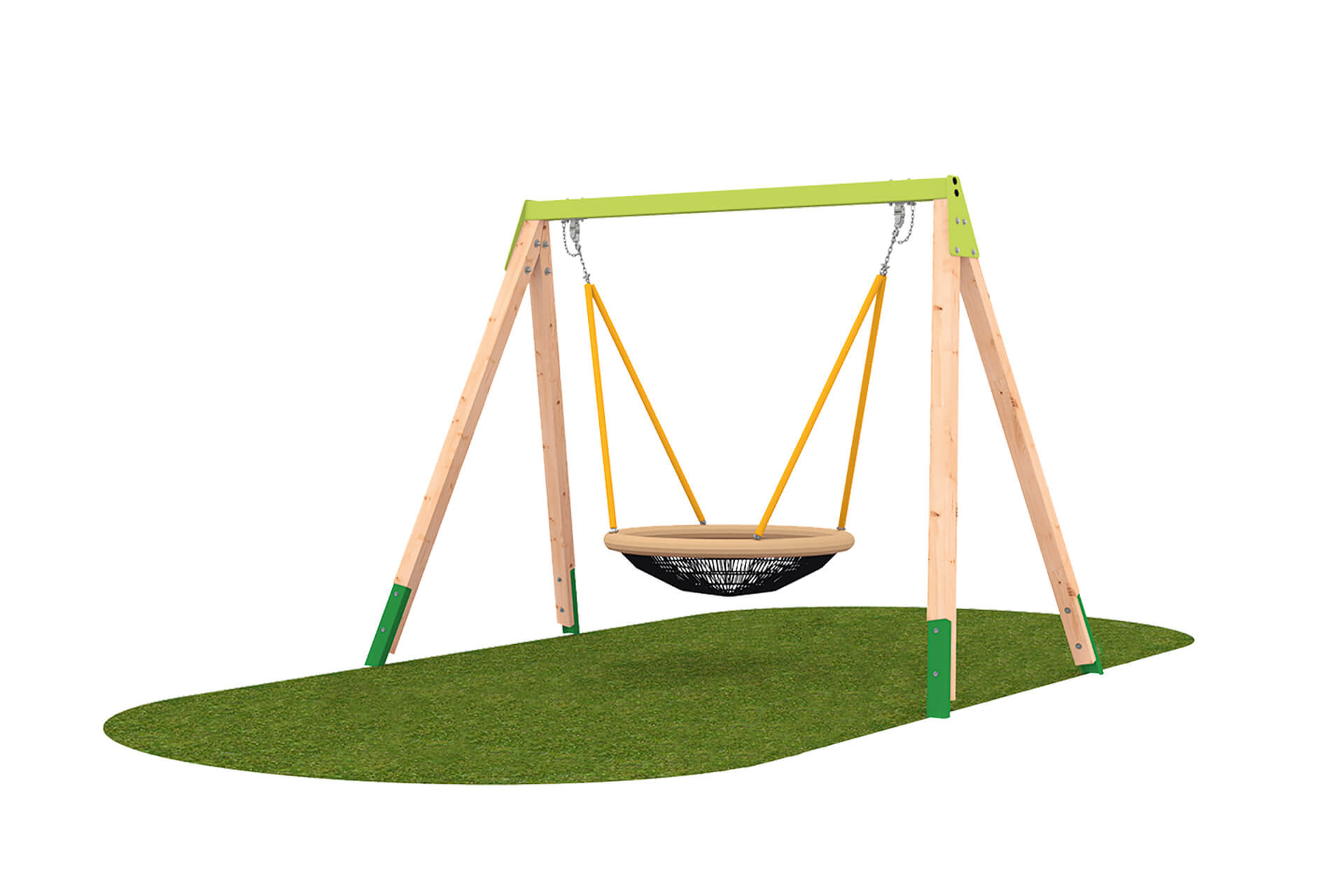 Outdoor-Spielsystem | Bewegungs-Spielgeräte | Nestschaukel
