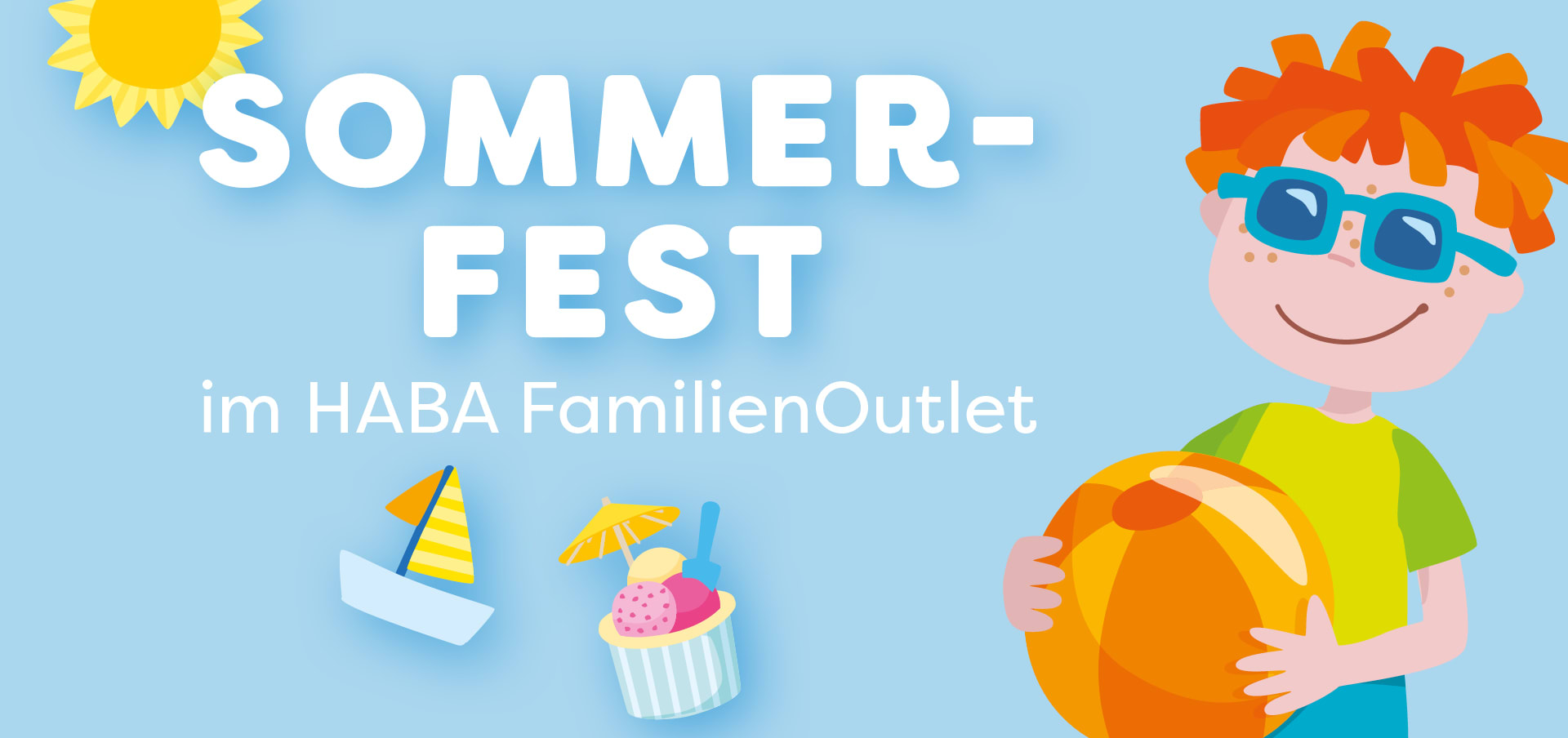 Sommerfest im HABA FamilienOutlet
