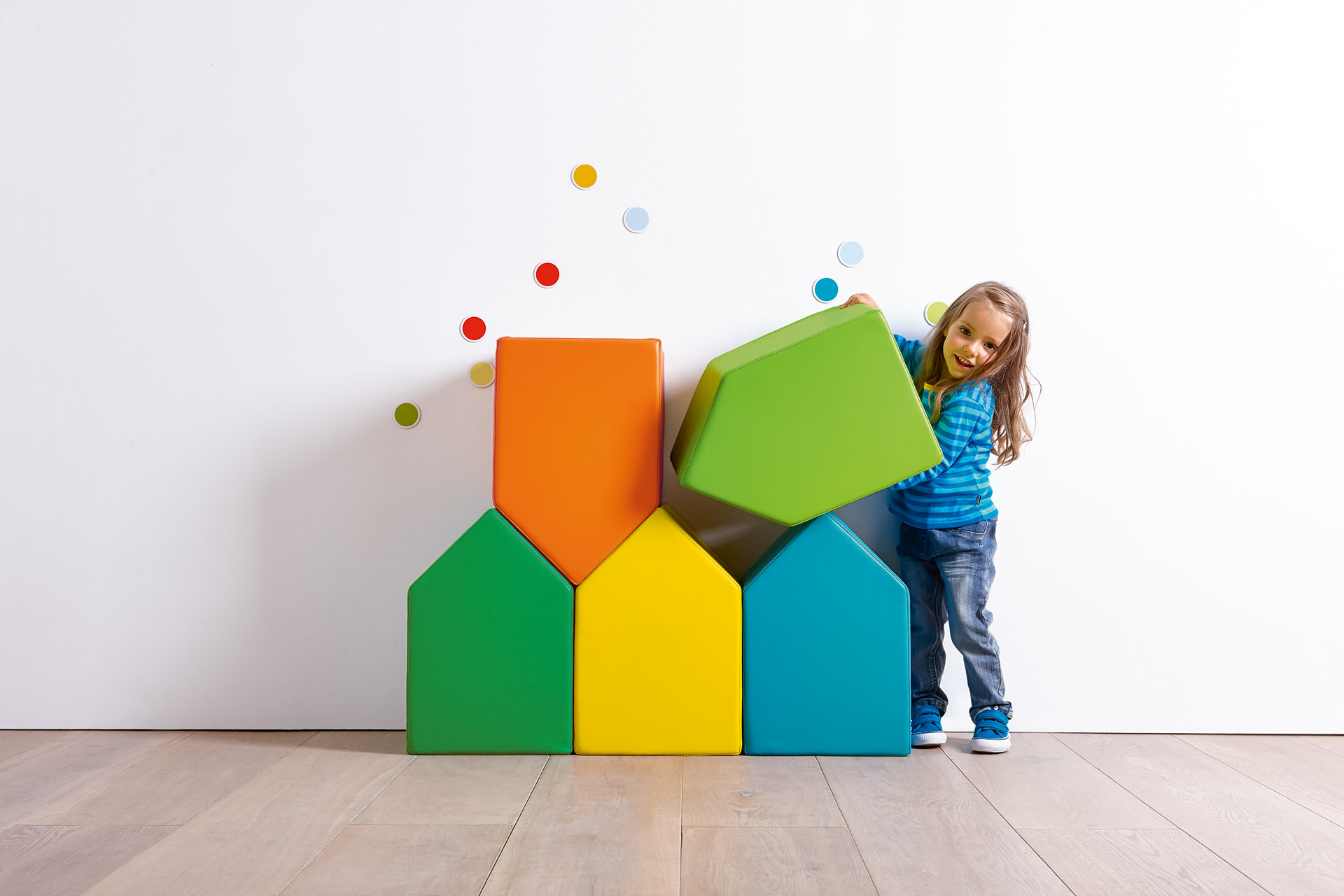 Geschicklichkeit Kinder | Softbausteine