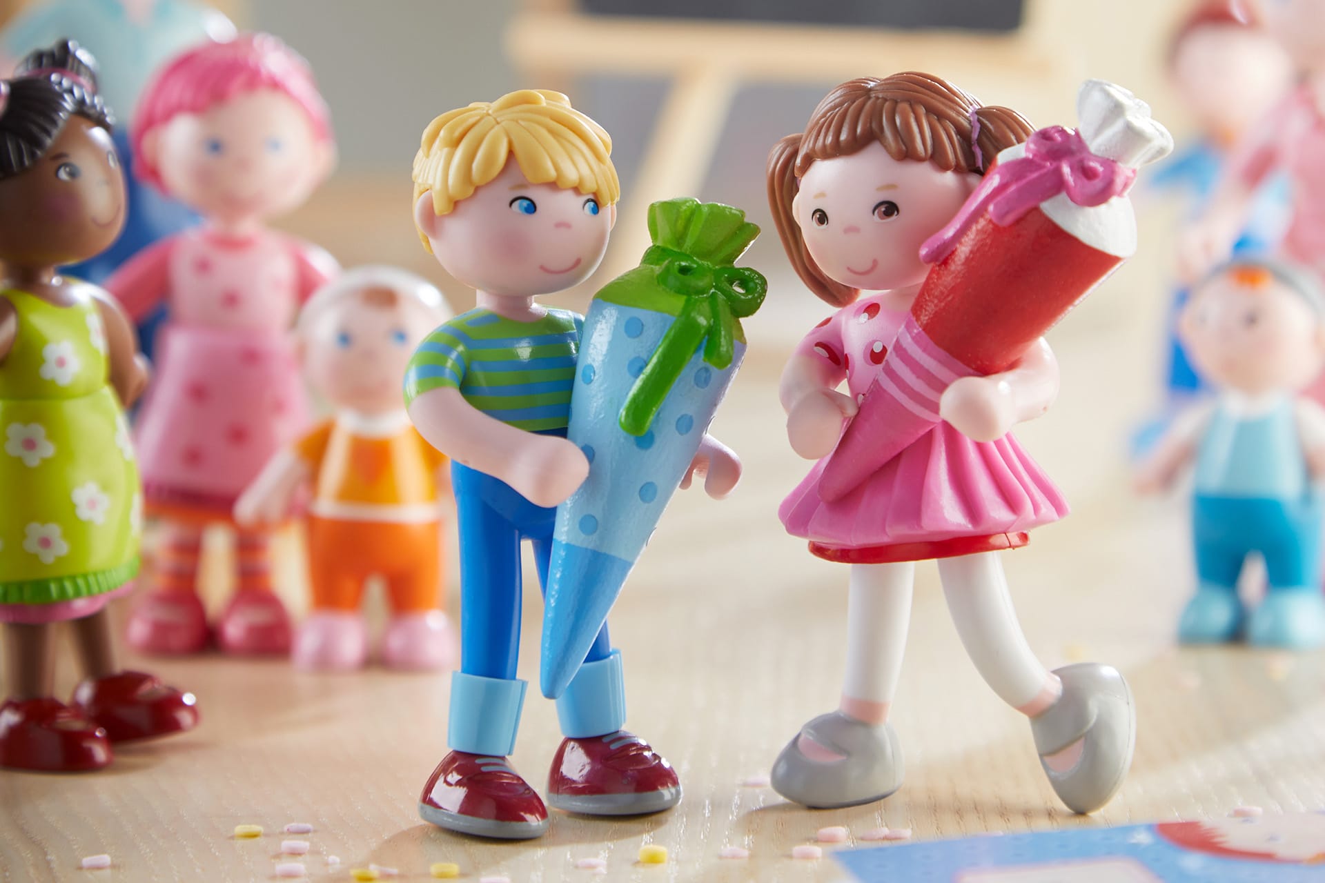 Schultüten mit Little Friends selbst gestalten | Header-Image