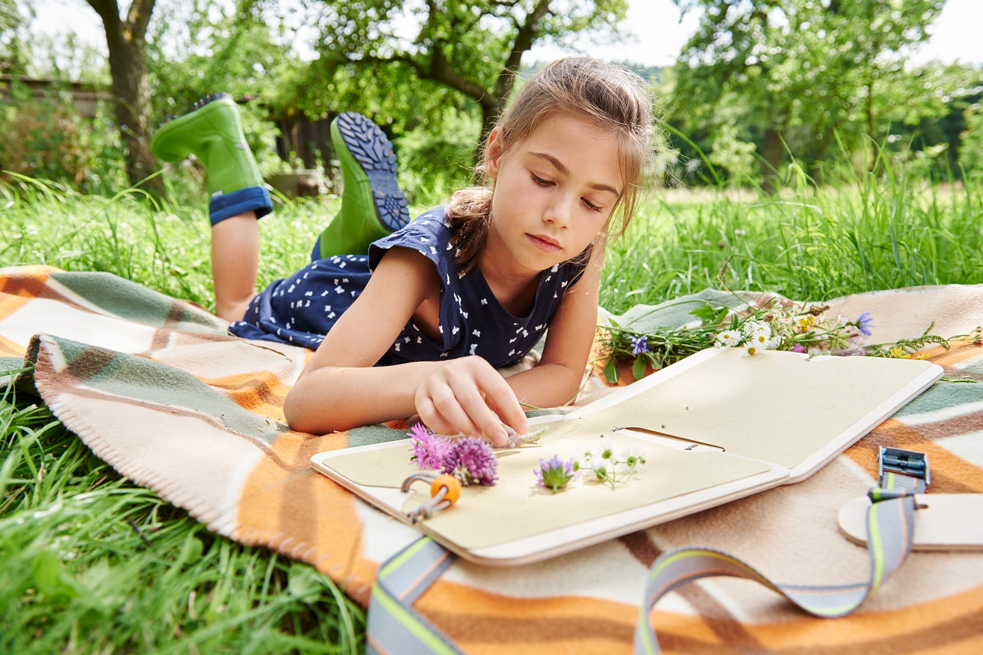 Basteln mit Kindern im Sommer | Image