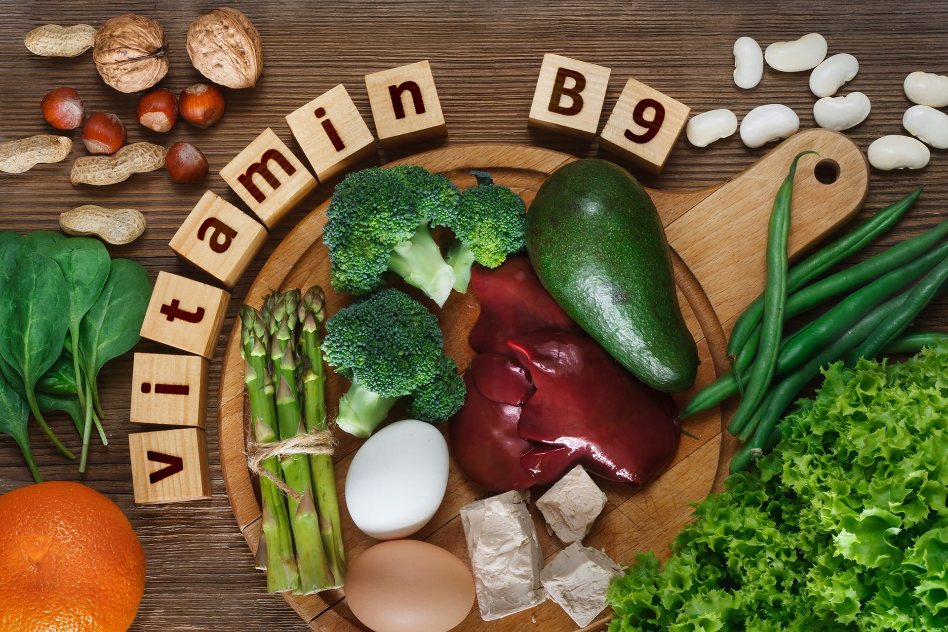 Schwangerschaft Folsäuremangel | Lebensmittel, die reich an Vitamin B9 sind
