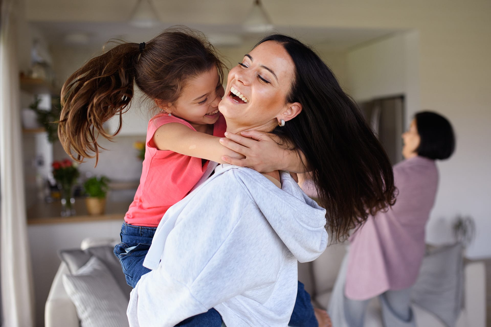 Mama-Kind, Papa-Kind | Mama mit Tochter