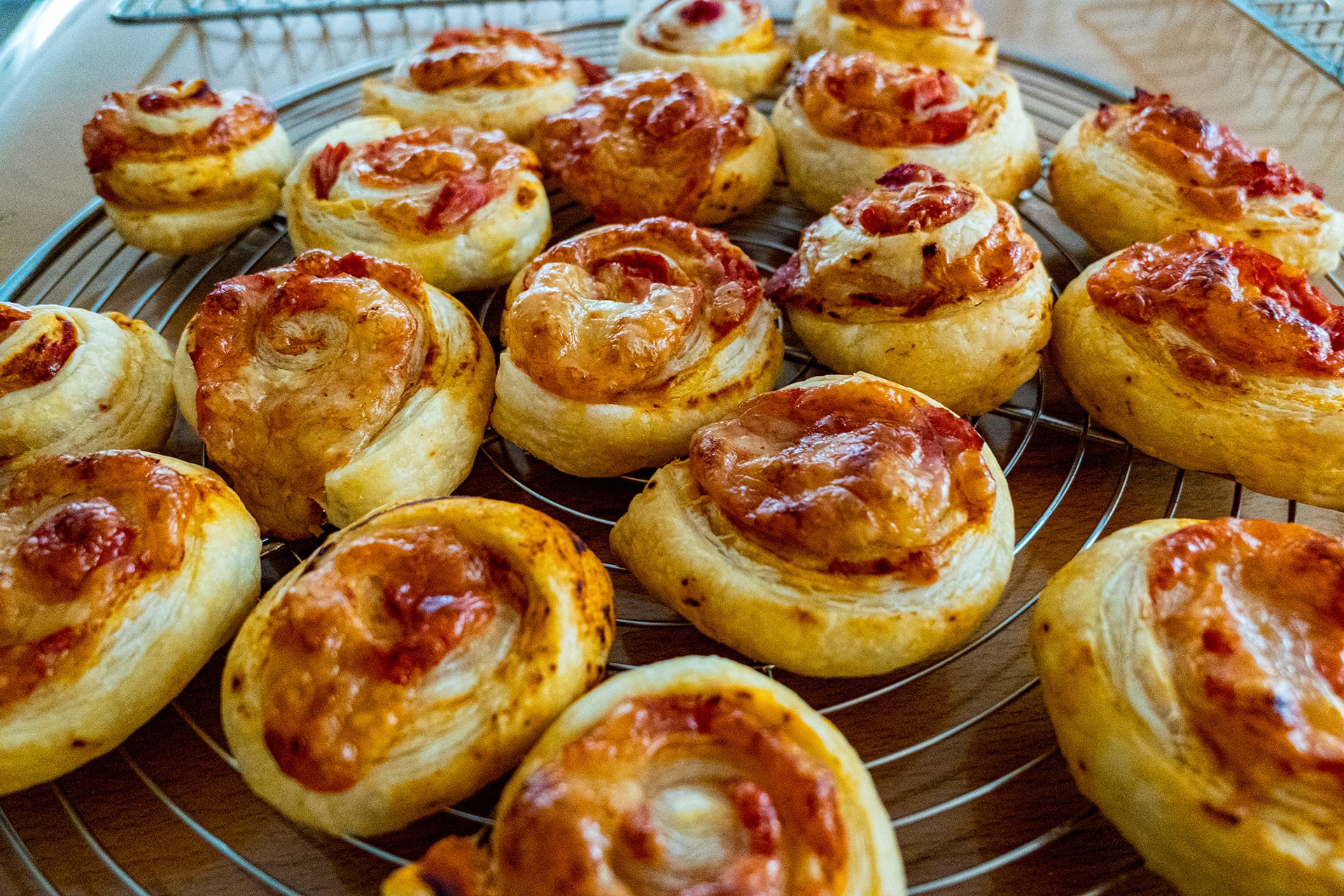 Picknick mit Kindern | Pizzaschnecken 