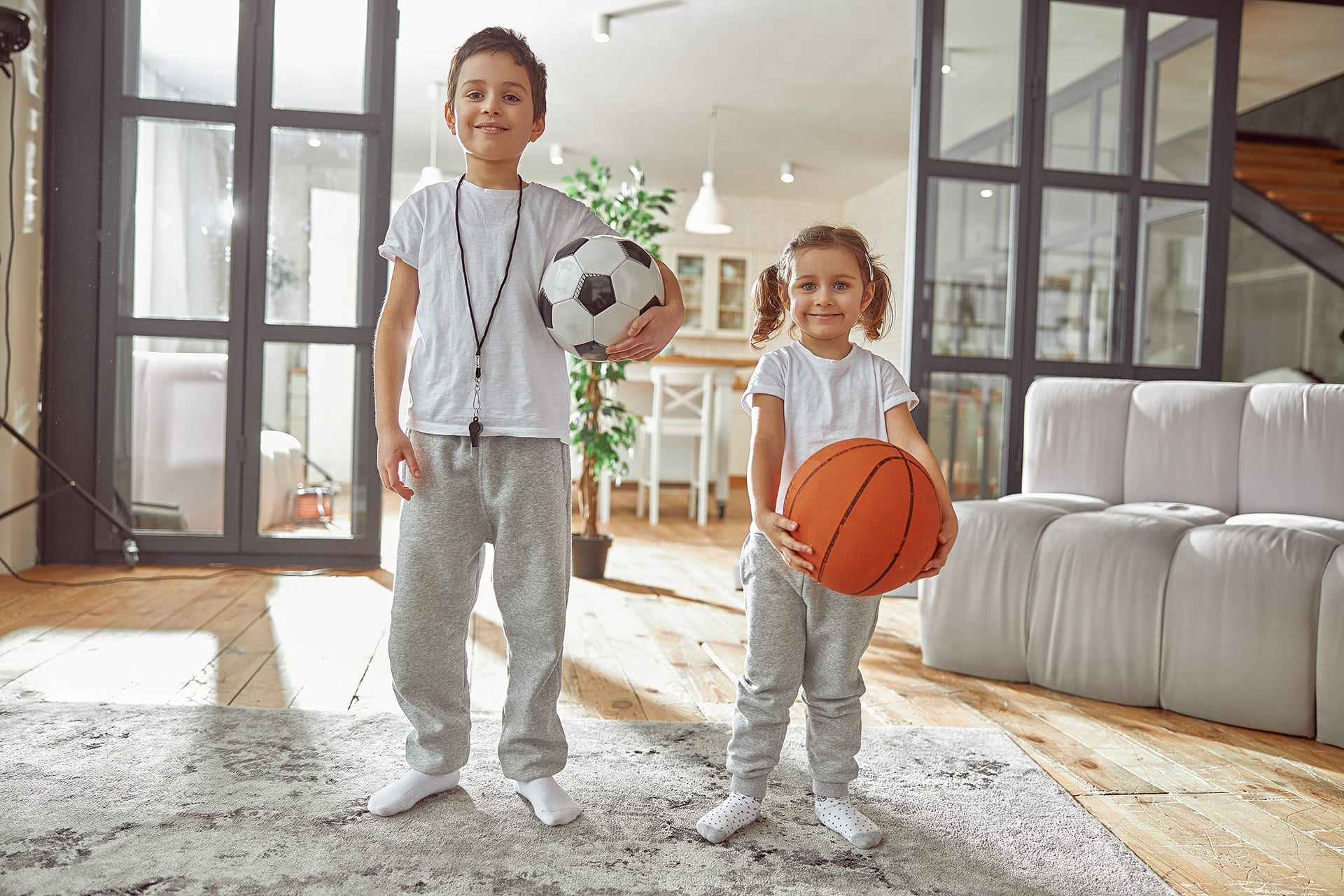Sportübungen für Kinder | Weitwurfwettbewerb 