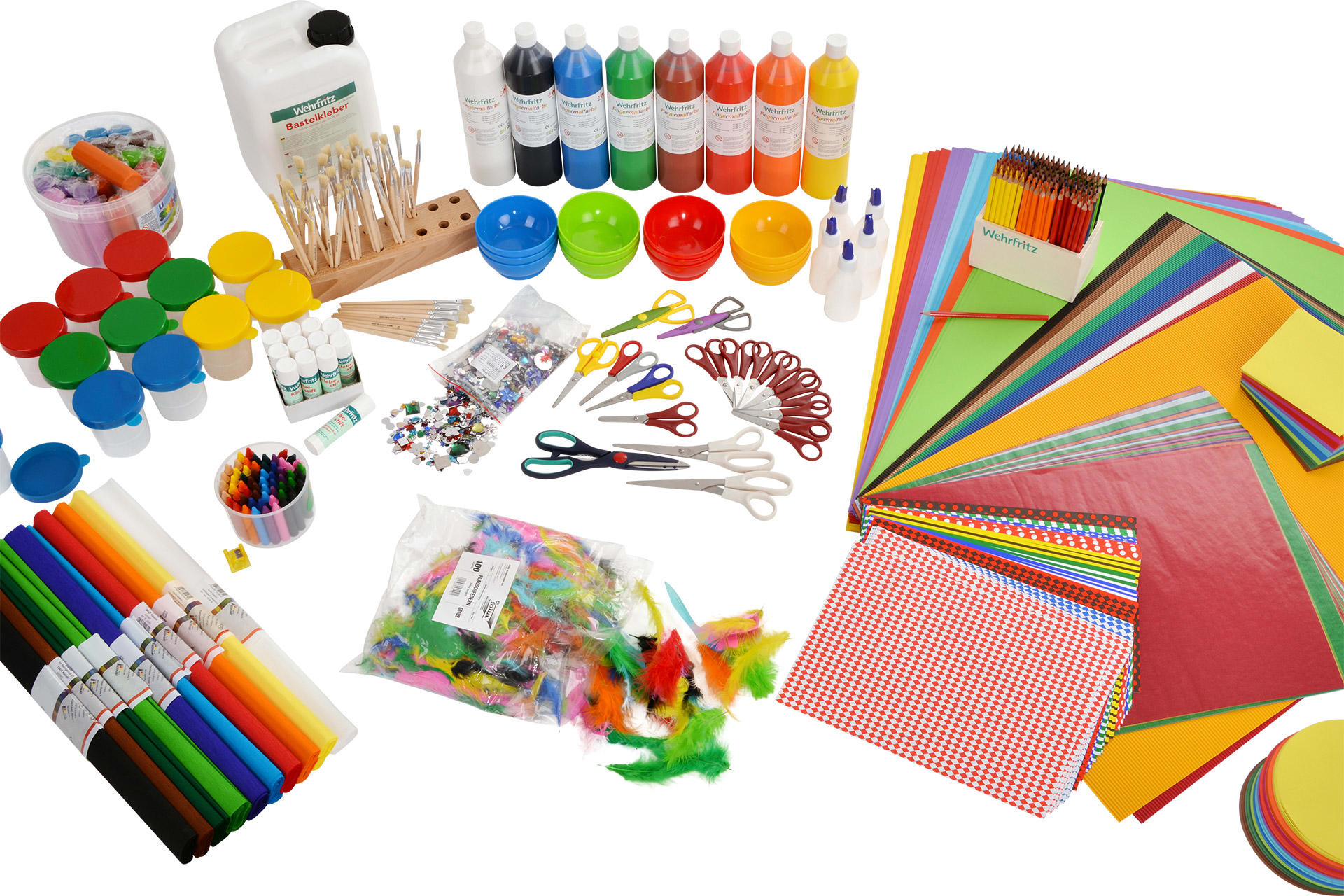 Tiermasken basteln | Materialien