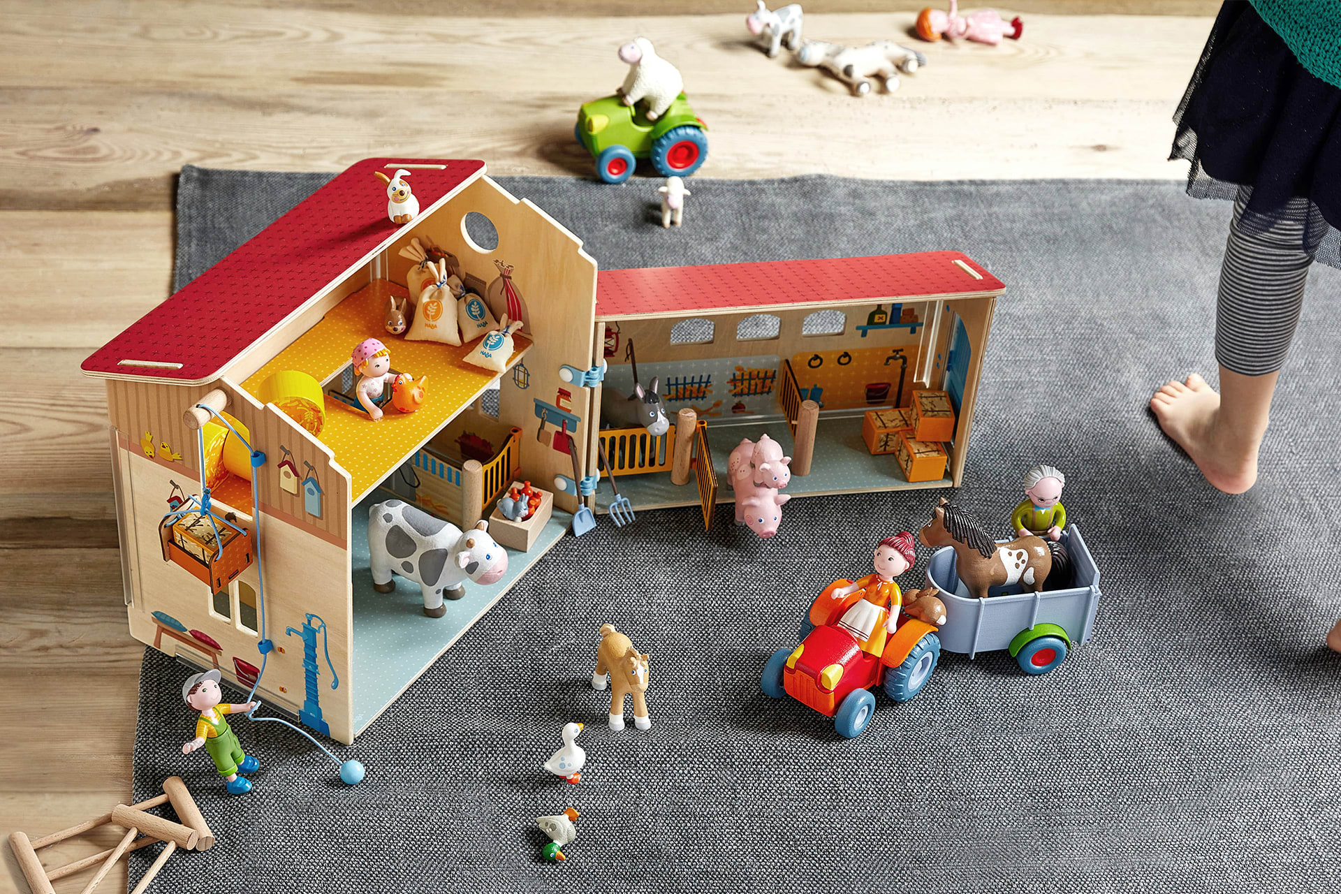 Vom lustigen Leben auf dem Bauernhof der Little Friends | Bauernhof