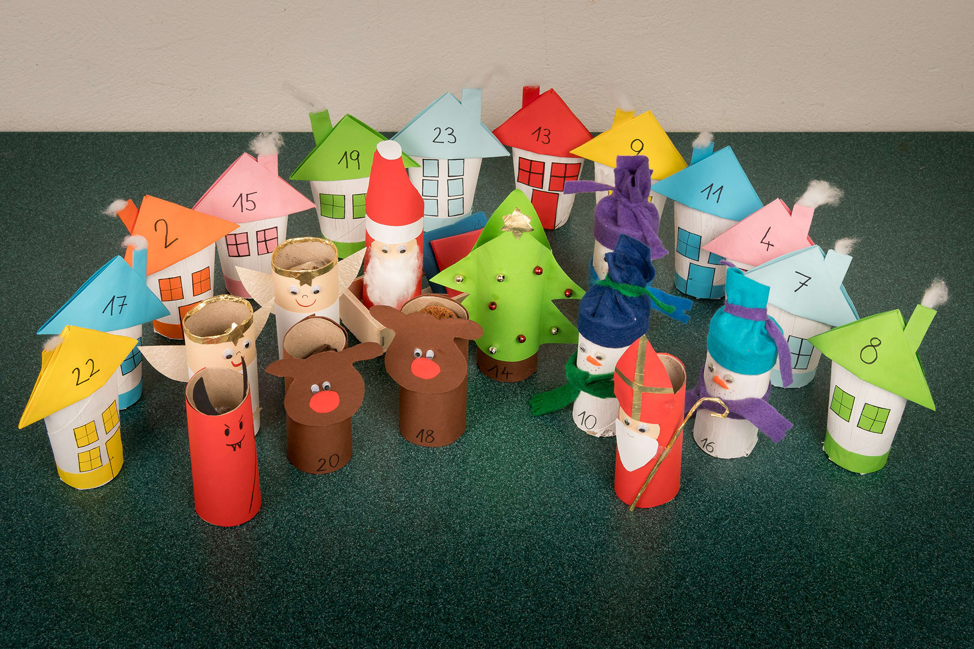 Adventskalender für Kinder basteln Anleitung & Ideen » JAKOO