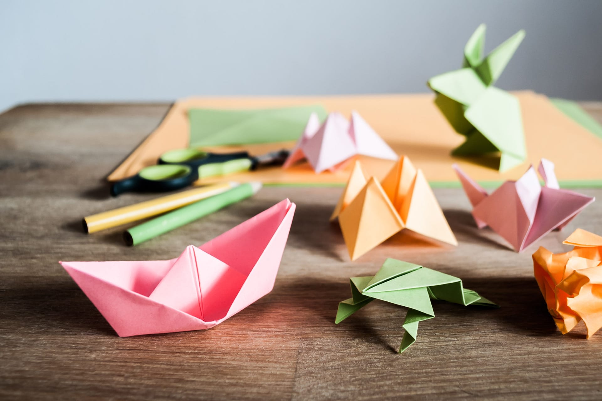 Garten-Spiele | Origami