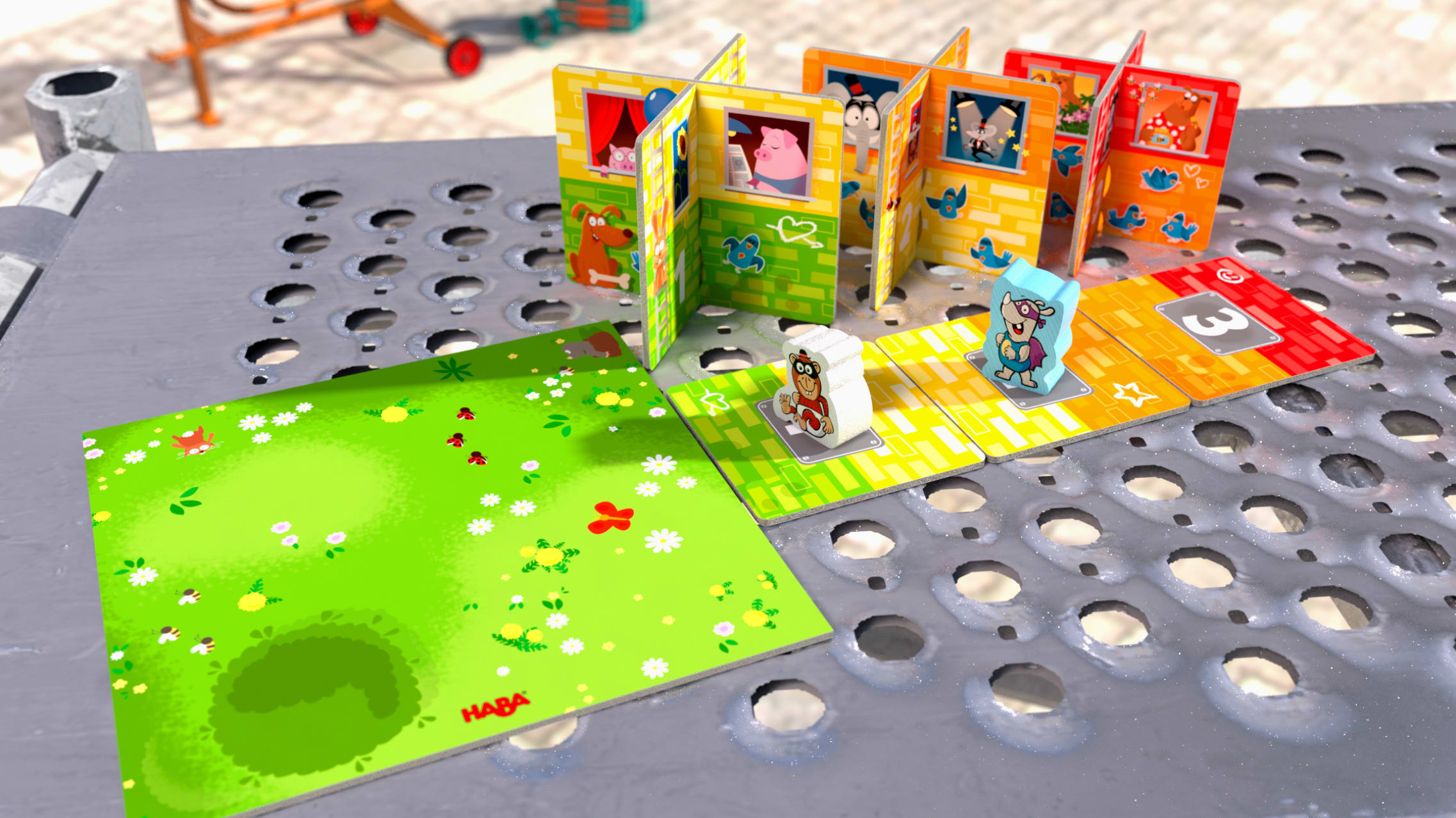 Brettspiele für Kinder ab 2 Jahren | Konzentration | Rhino Hero