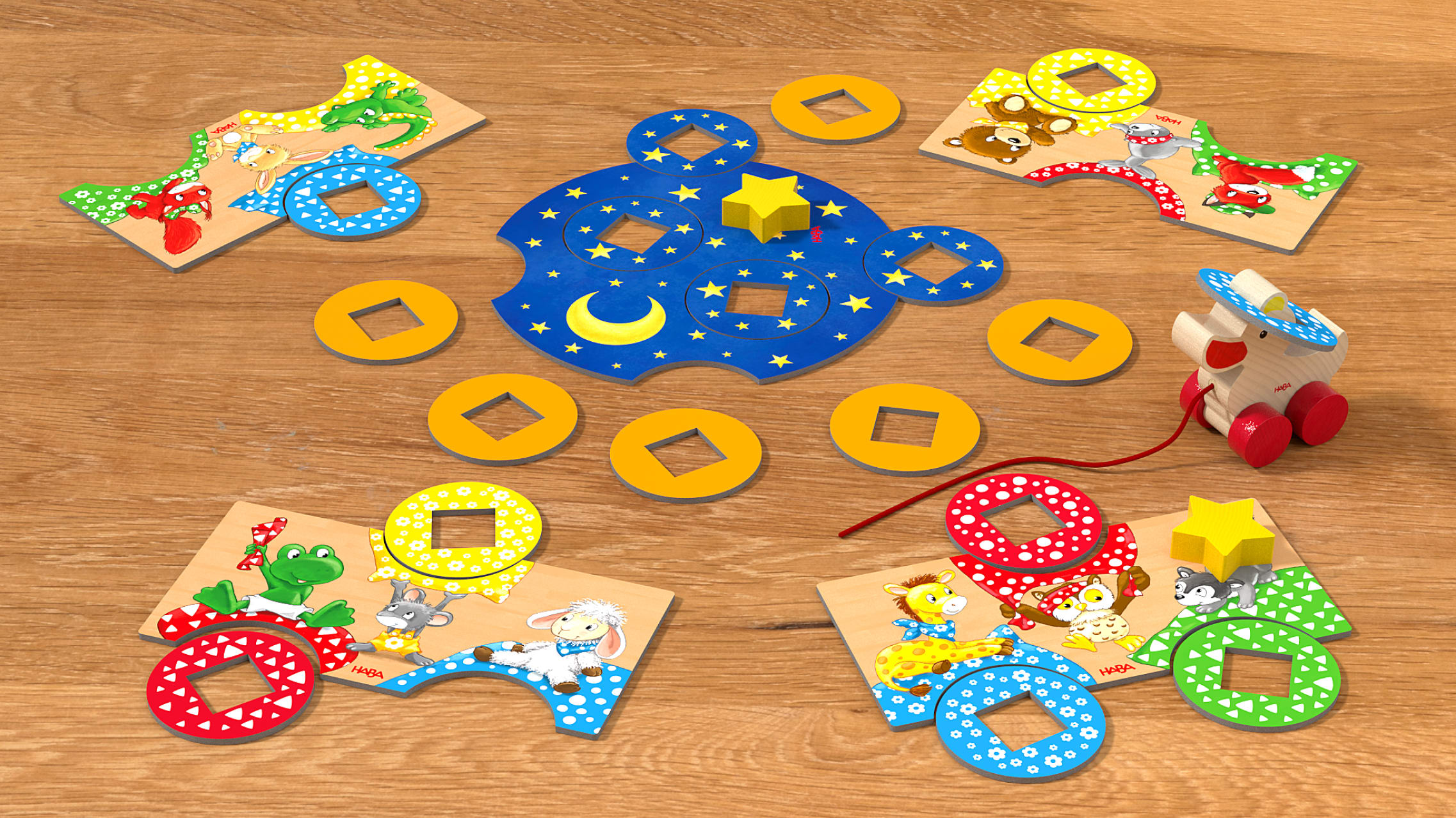 Brettspiele für Kinder ab 2 Jahren | Einfühlungsvermögen | Ente Hut, alles gut