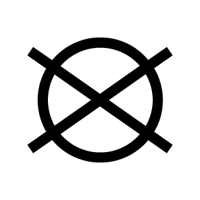Waschtipps | 4 | weitere Pflegesymbole | Chemische Reinigung nicht erlaubt