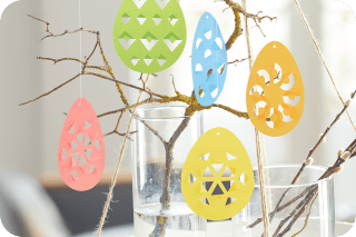 Basteln im Frühling | Osterdekoration selbst gestalten