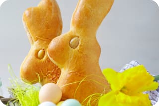 Ostern mit Kindern | Osterhasengebäck
