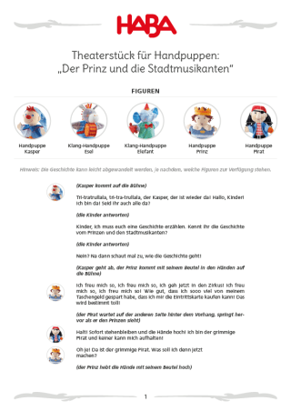 Der Prinz und die Stadtmusikanten | Bild PDF 