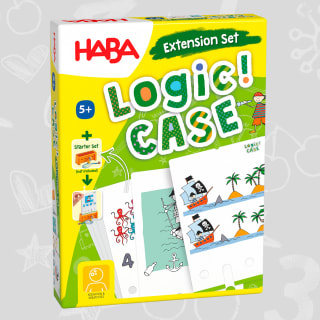 Bunter Rätselspaß für Kinder ab 4 Jahren | Logic Case Extension Set