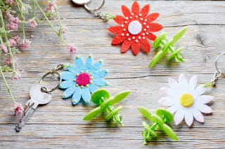 Muttertaggeschenke basteln | Schlüsselanhänger 